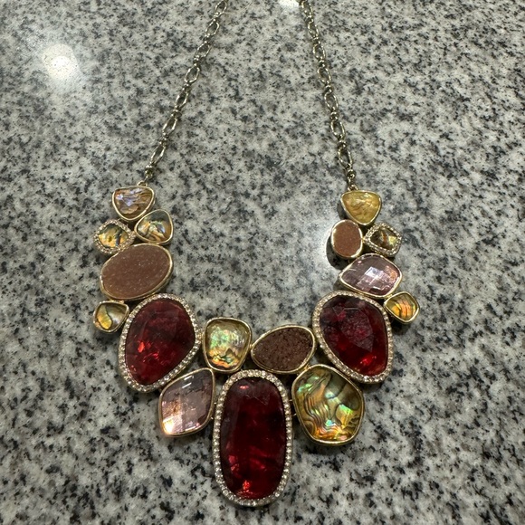 Pink Statement Necklace - Picture 3 of 4